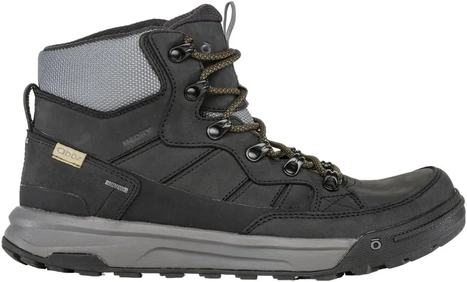 Oboz Men's Burke Mid Leather B-Dry Waterproof Hiking Boot