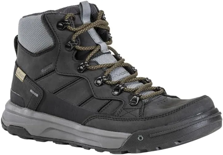 Oboz Men's Burke Mid Leather B-Dry Waterproof Hiking Boot