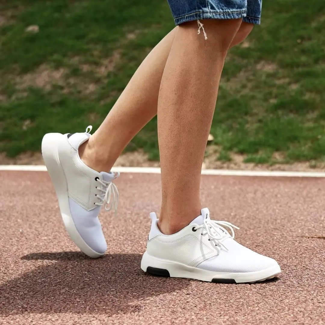 OrthoComfoot Men's Orthopedic Fashion Sneakers with Arch Support: Comfortable Plantar Fasciitis Walking Shoes, Casual Breathable Flat Feet Shoes for Foot and Heel Pain Relief