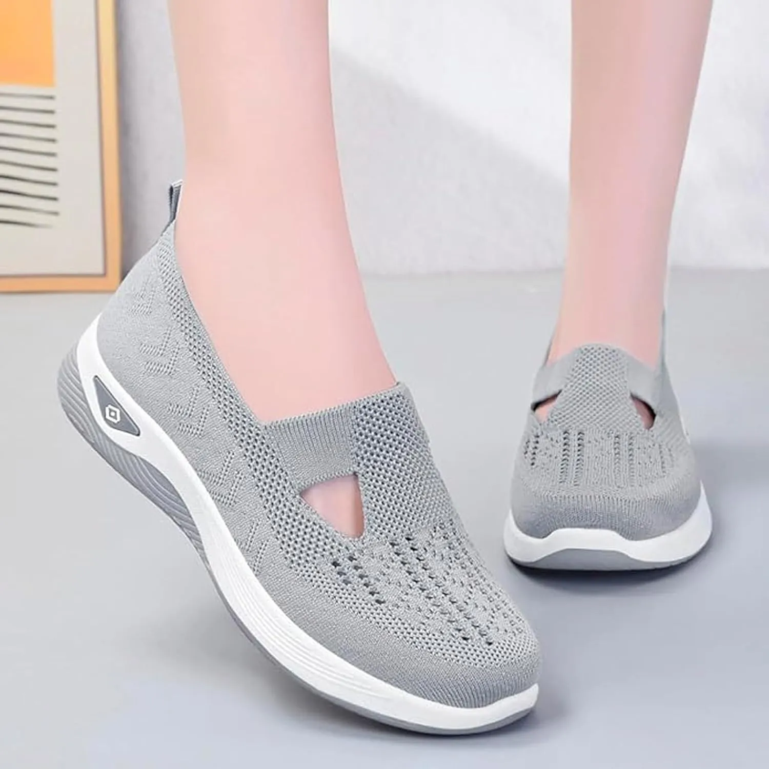Orthopedic Shoes for Women, Zapatos Ortopédicos para Mujer, Orthoture Womens Shoes Breathable Soft Comfort Wear Shoes