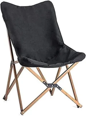 Outdoor Camp Chairs, Outdoor Camping Chair Portable Folding Chair Fishing Chair Sandy Beach Recliner for Camp BBQ Picnic Beach Park Lawn Chairs Adults(B)