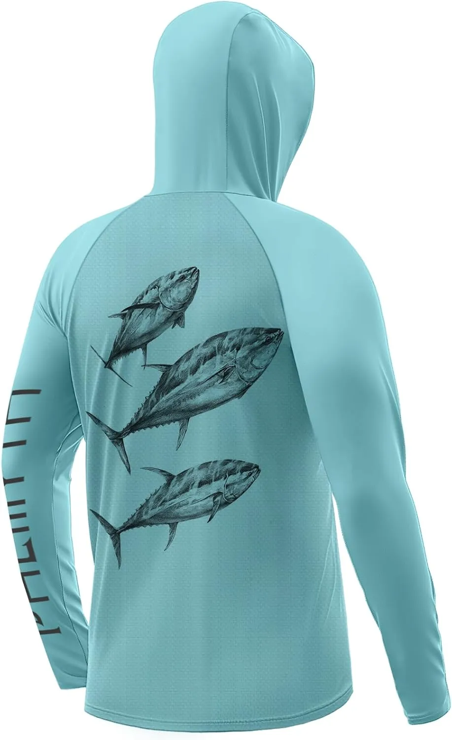 Palmyth Fishing Hoodie for Men UPF 50  Sun Protection Long Sleeve UV Shirts Breathable Quick-Dry