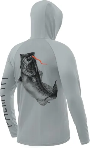 Palmyth Fishing Hoodie for Men UPF 50  Sun Protection Long Sleeve UV Shirts Breathable Quick-Dry
