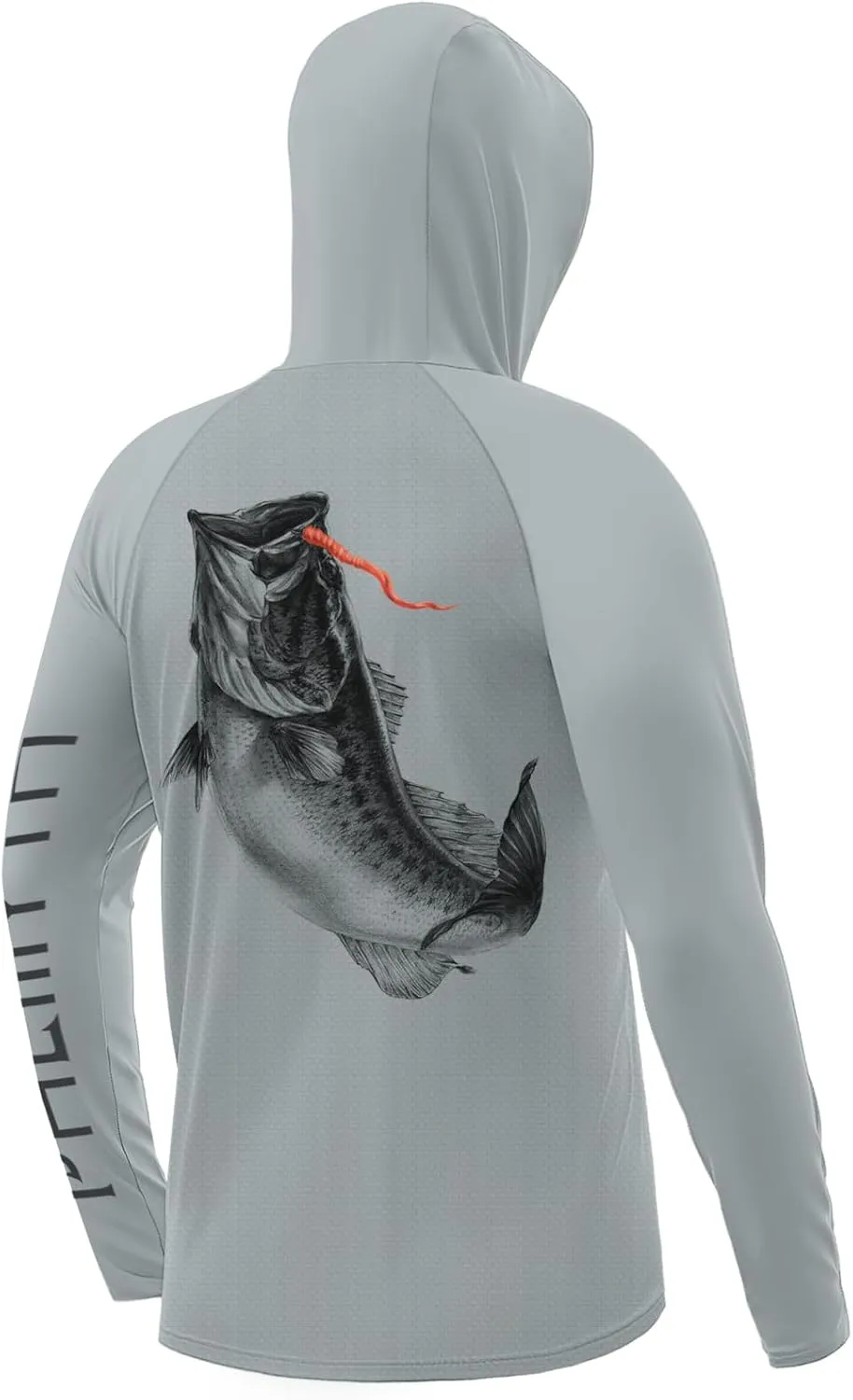 Palmyth Fishing Hoodie for Men UPF 50  Sun Protection Long Sleeve UV Shirts Breathable Quick-Dry