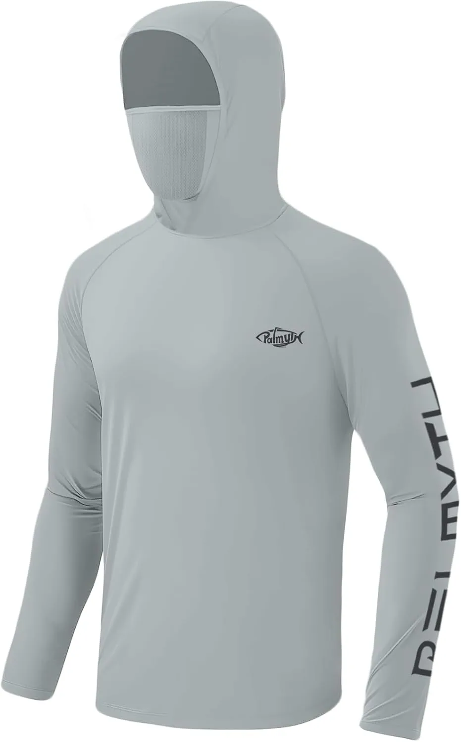 Palmyth Fishing Hoodie for Men UPF 50  Sun Protection Long Sleeve UV Shirts Breathable Quick-Dry