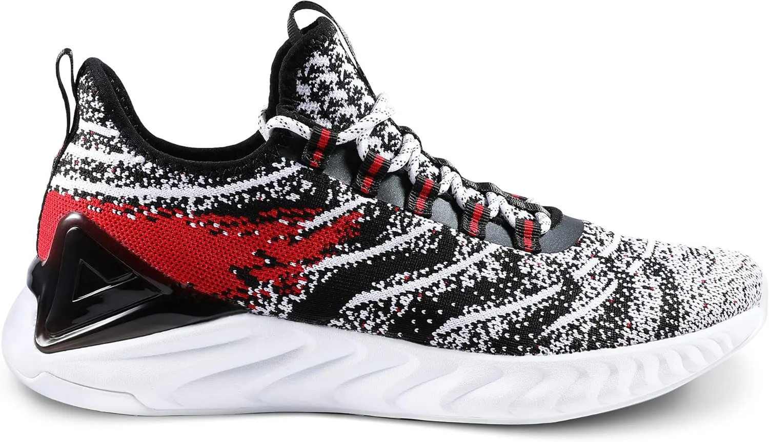 PEAK Mens Comfortable Running Shoes Taichi King Adaptive Smart Cushioning Supportive Training Sneakers for Walking, Tennis, Fitness, Gym