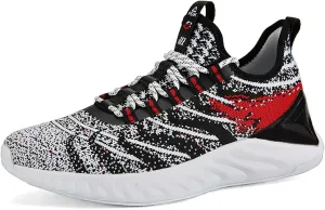 PEAK Mens Comfortable Running Shoes Taichi King Adaptive Smart Cushioning Supportive Training Sneakers for Walking, Tennis, Fitness, Gym