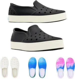 People Footwear Slater Kids, Water Shoes for Kids, Just Slip On for Comfort and Style, These Durable EVA Sneaker are Lightweight, Waterproof & Anti-Slippery - Perfect for Outdoors