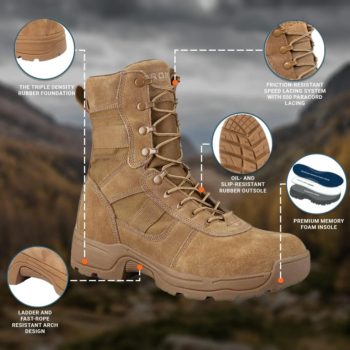 Propper Men's Series 100 8" Waterproof Boot