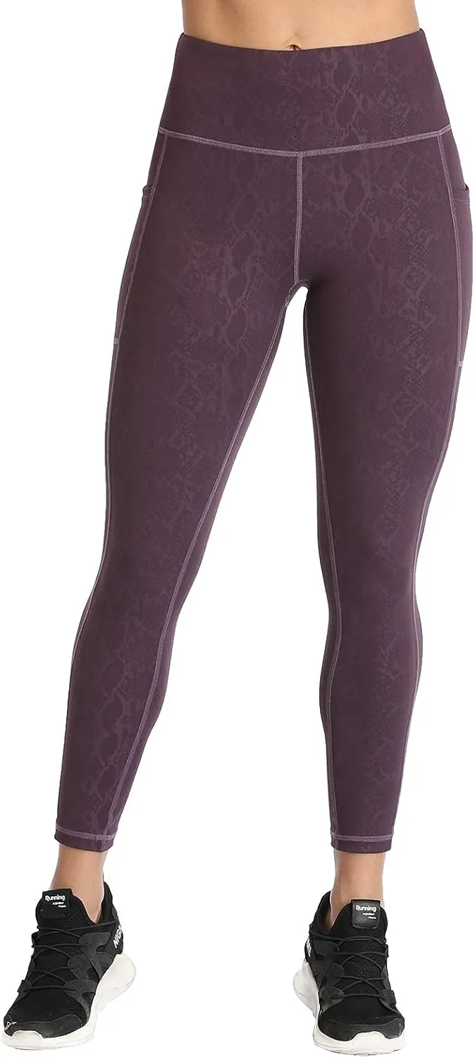 RAYPOSE Womens Workout Capri Leggings for Women with Pockets Plus Size Basic Pants Yoga Gym Casual Summer