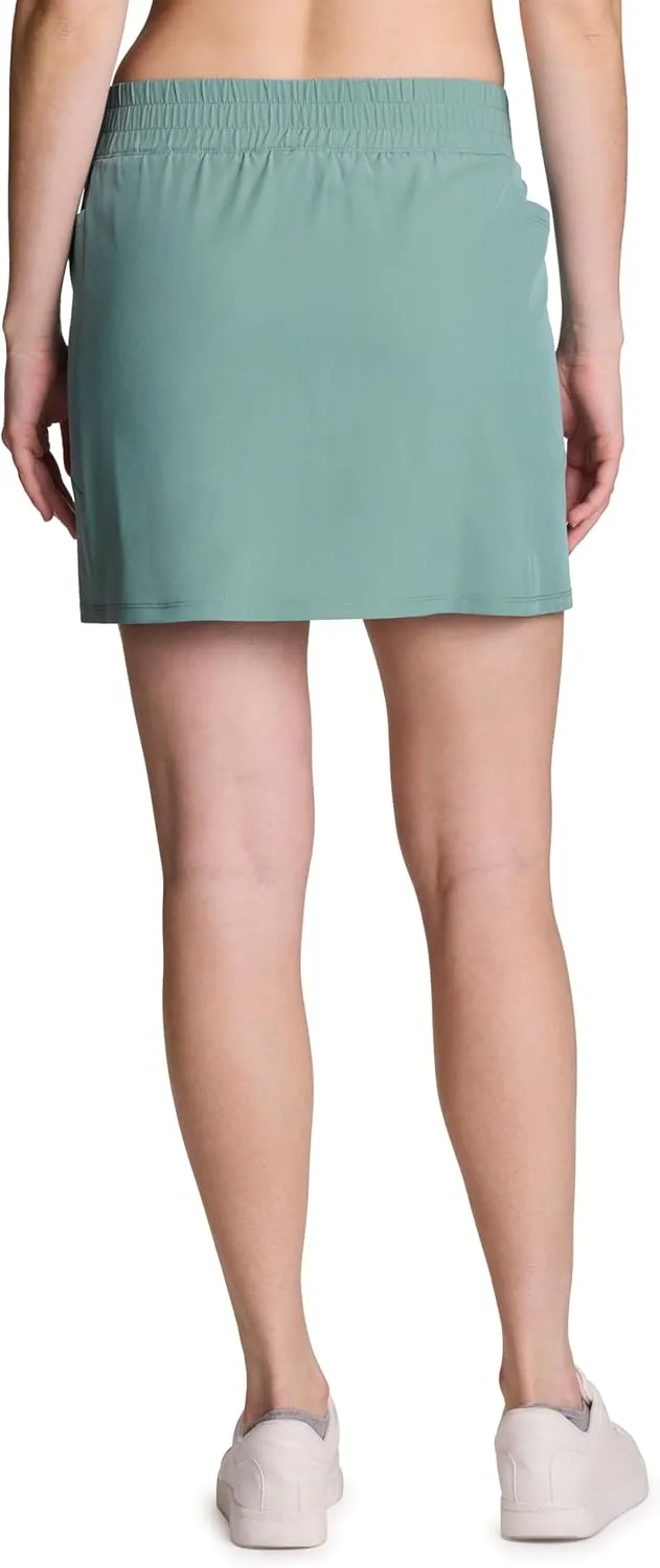RBX Active Women's Golf/Tennis Everyday Casual Athletic Skort with Bike Shorts