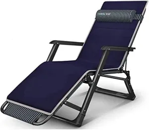 Recliner Camping Chairs Garden Loungers Folding Chair Sun Lounger, Deck Chairs, Folding Bed, Office Nap Chair, Camp Bed, Household Portable Chair -Suitable for Outdoor Patio Chairs