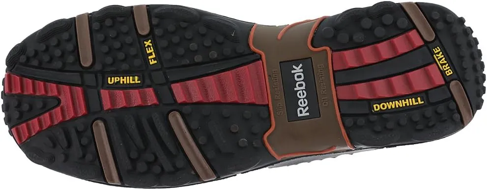 Reebok Men's Rb4333 Tiahawk Safety Composite Toe Sport Work Boot with Flex Internal Met Guard Brown Industrial & Construction