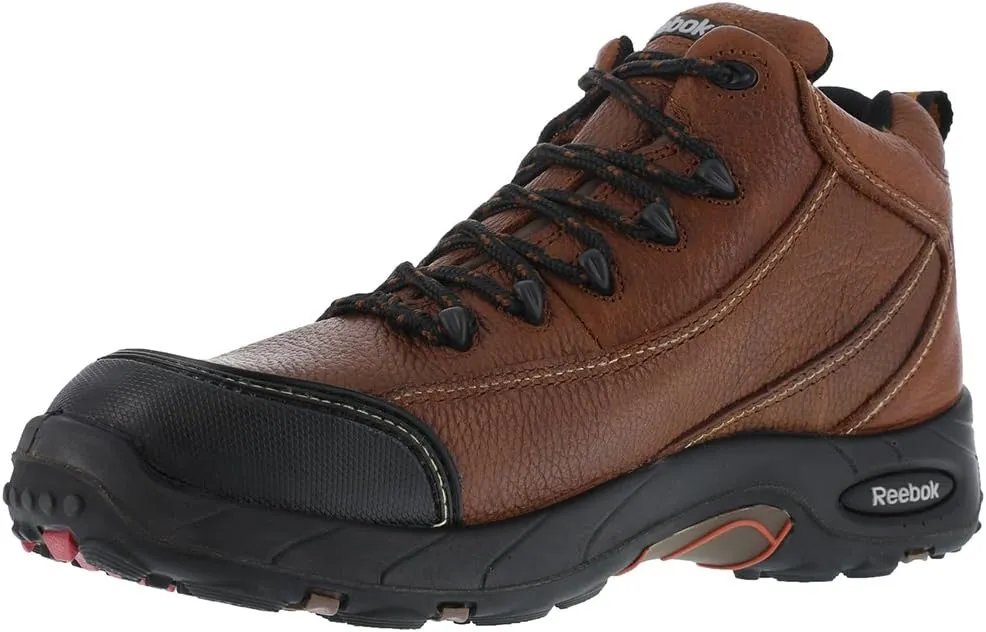 Reebok Men's Rb4333 Tiahawk Safety Composite Toe Sport Work Boot with Flex Internal Met Guard Brown Industrial & Construction