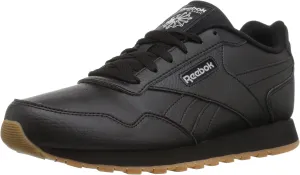 Reebok Women's Classic Harman Run Sneaker, Black/Steel/Gum, 6