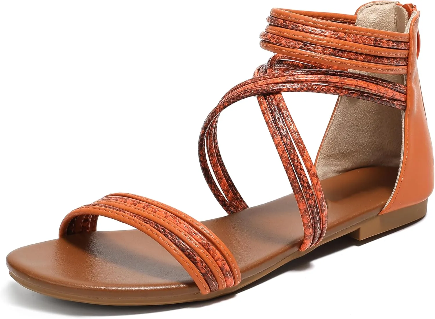 Sandals Women Dressy Summer Flat Strappy Cute Casual Beach shoes