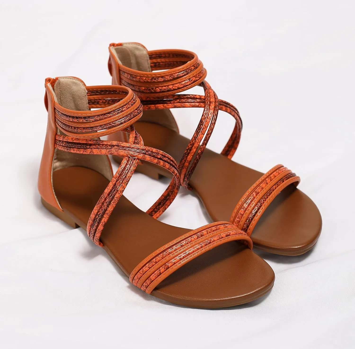 Sandals Women Dressy Summer Flat Strappy Cute Casual Beach shoes