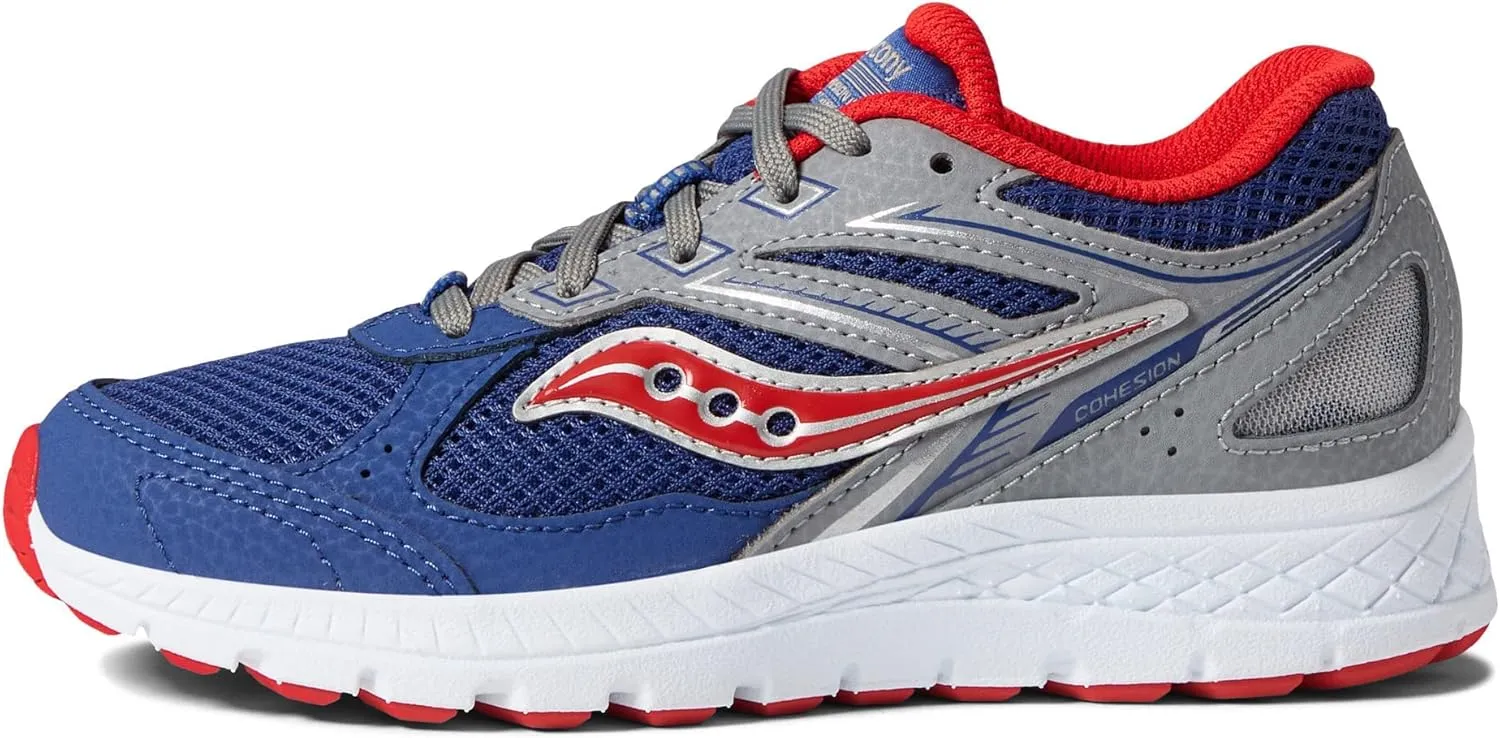 Saucony Unisex-Child Cohesion 14 Lace to Toe Running Shoe