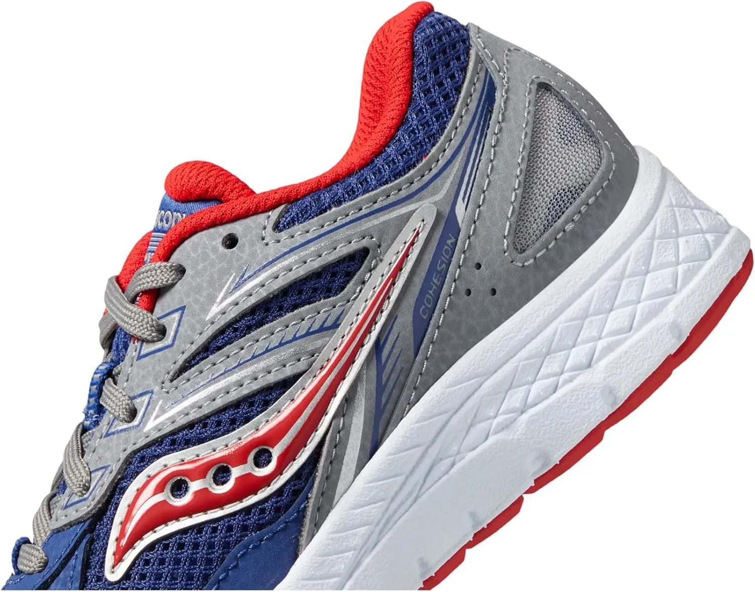 Saucony Unisex-Child Cohesion 14 Lace to Toe Running Shoe