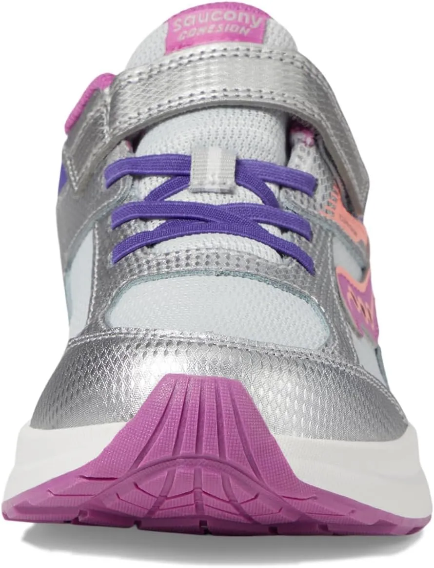 Saucony Unisex-Child Cohesion KDZ Alternative Closure Sneaker