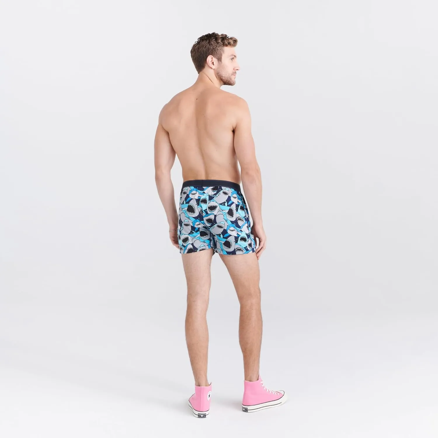 SAXX Underwear Co. Men's Underwear with Pouch Daytripper Boxer Short Fly