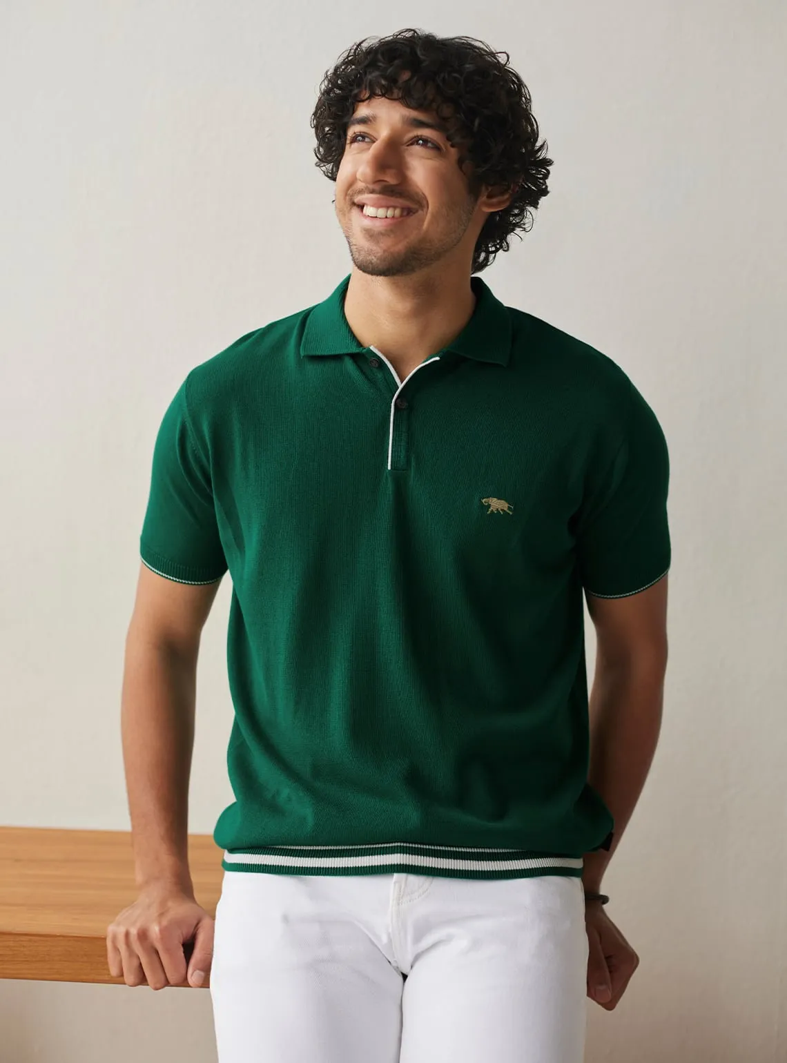 Shamrock White Tipping Polo