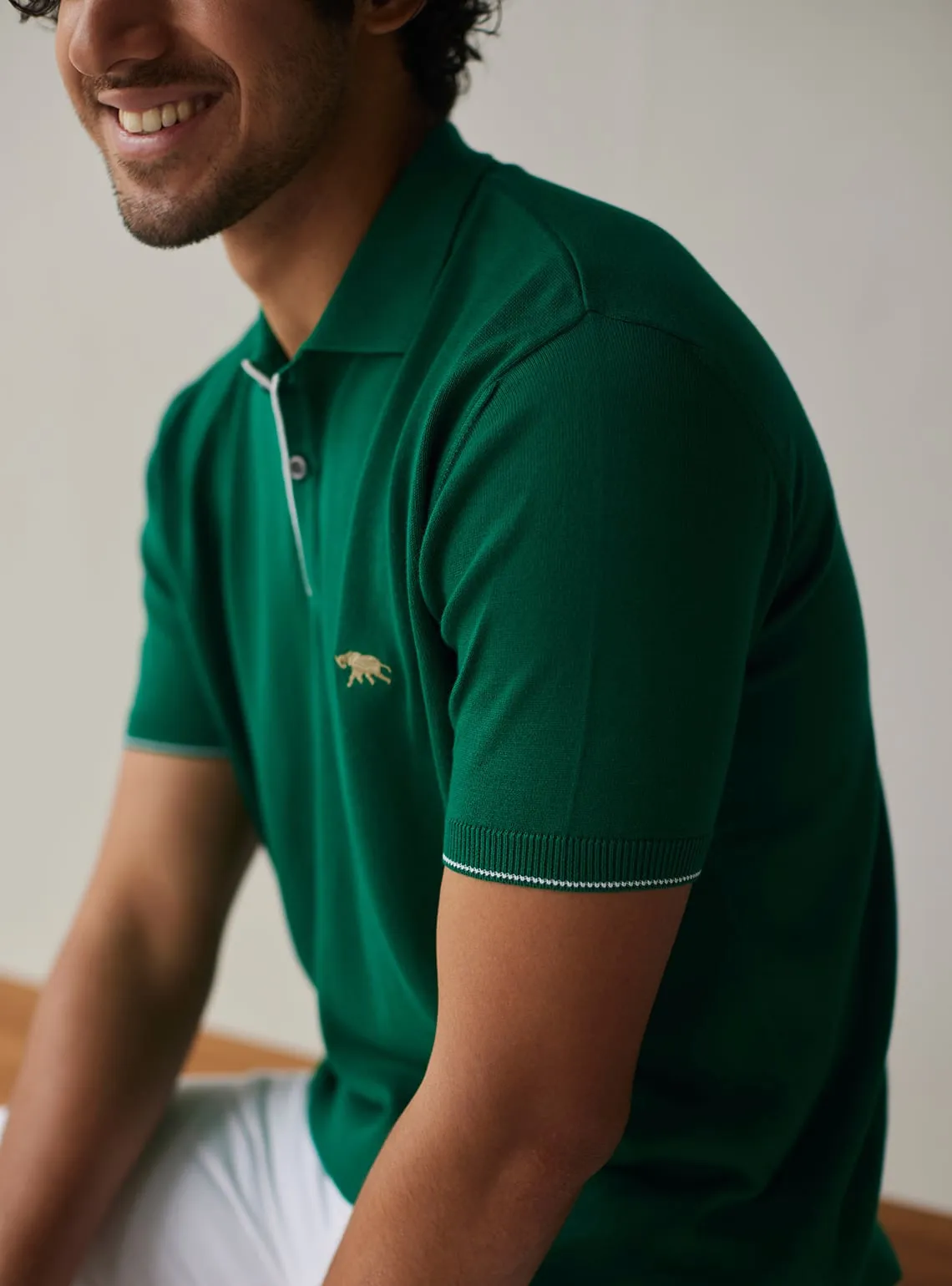 Shamrock White Tipping Polo