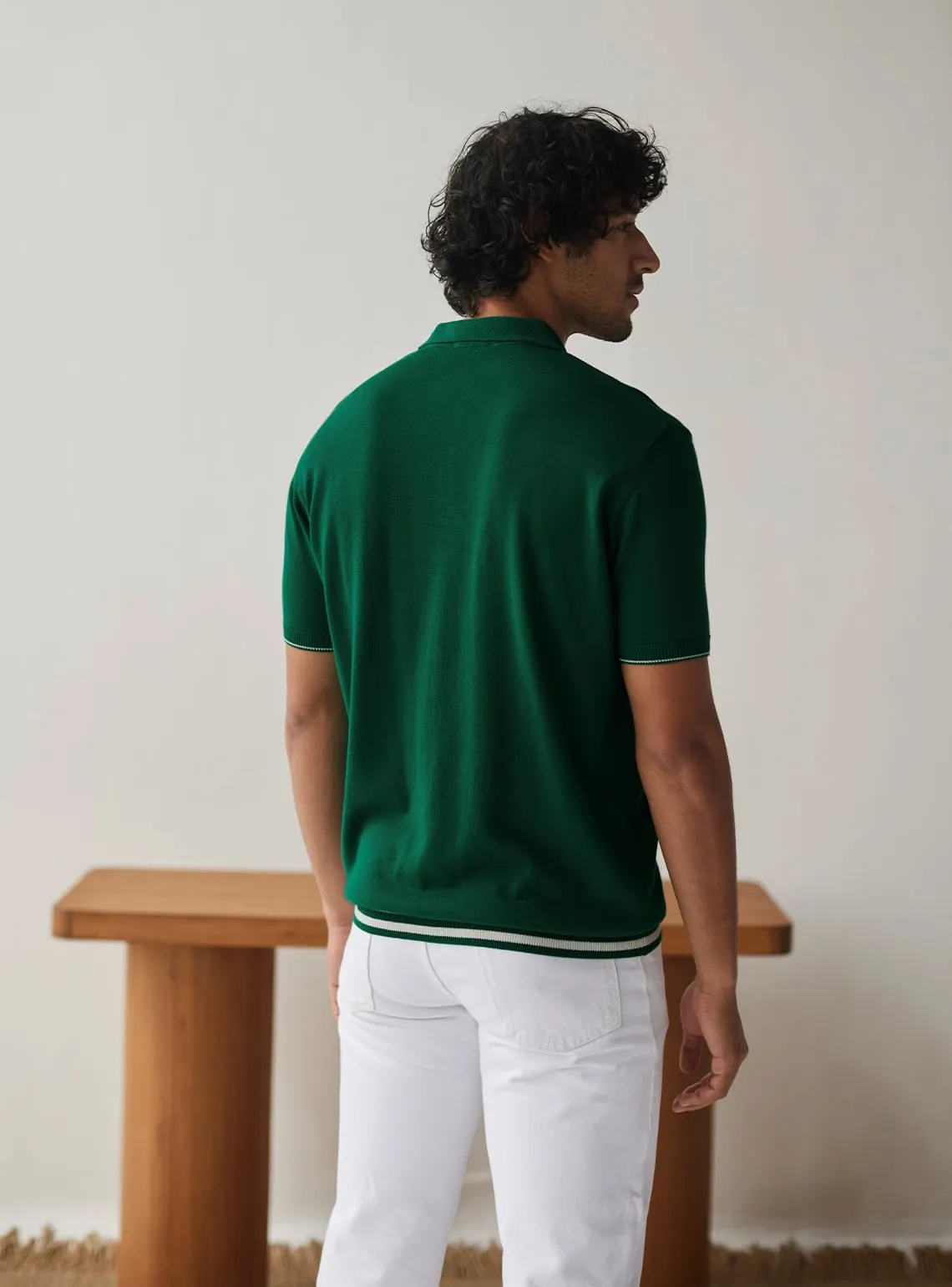 Shamrock White Tipping Polo