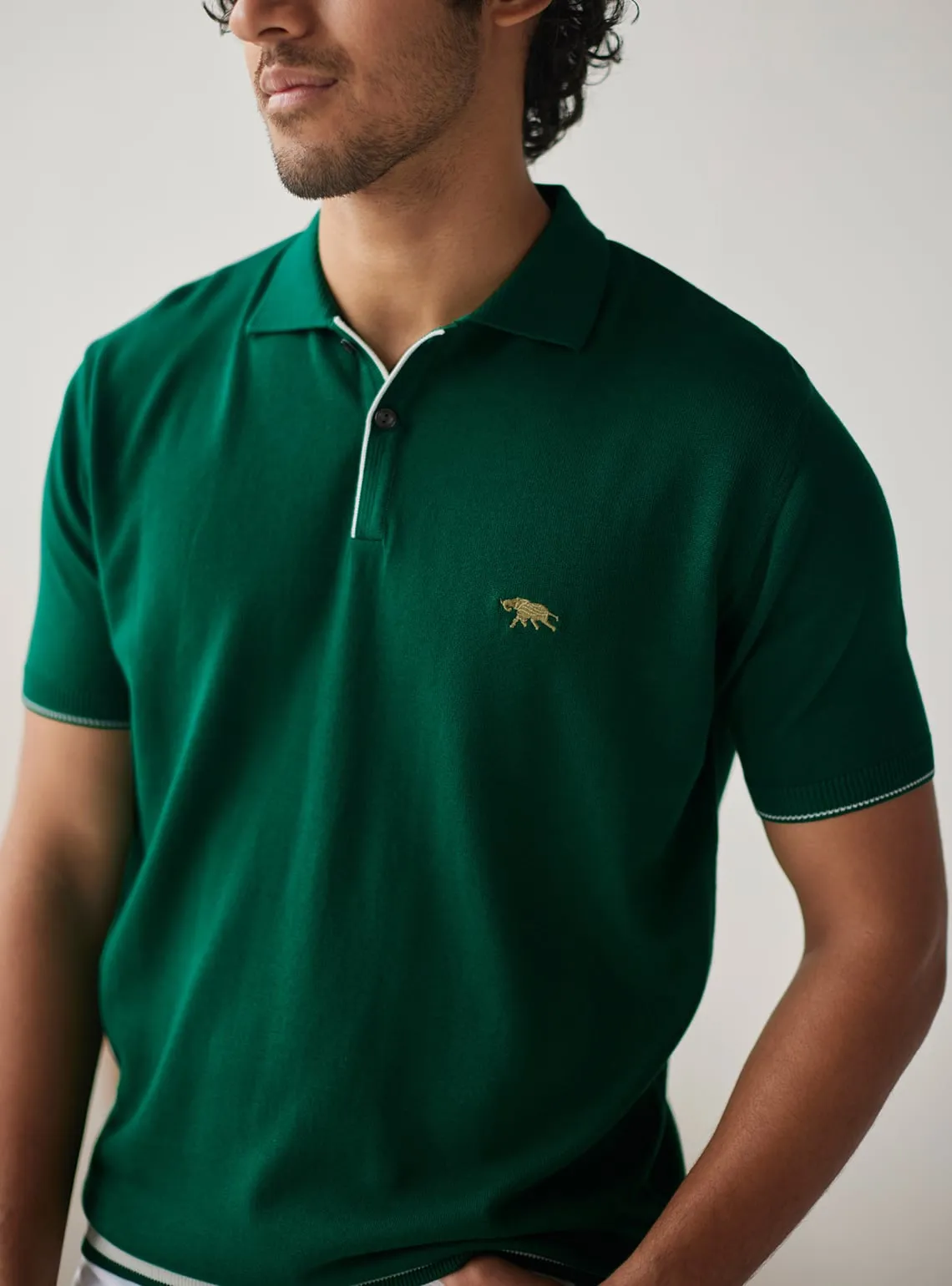 Shamrock White Tipping Polo