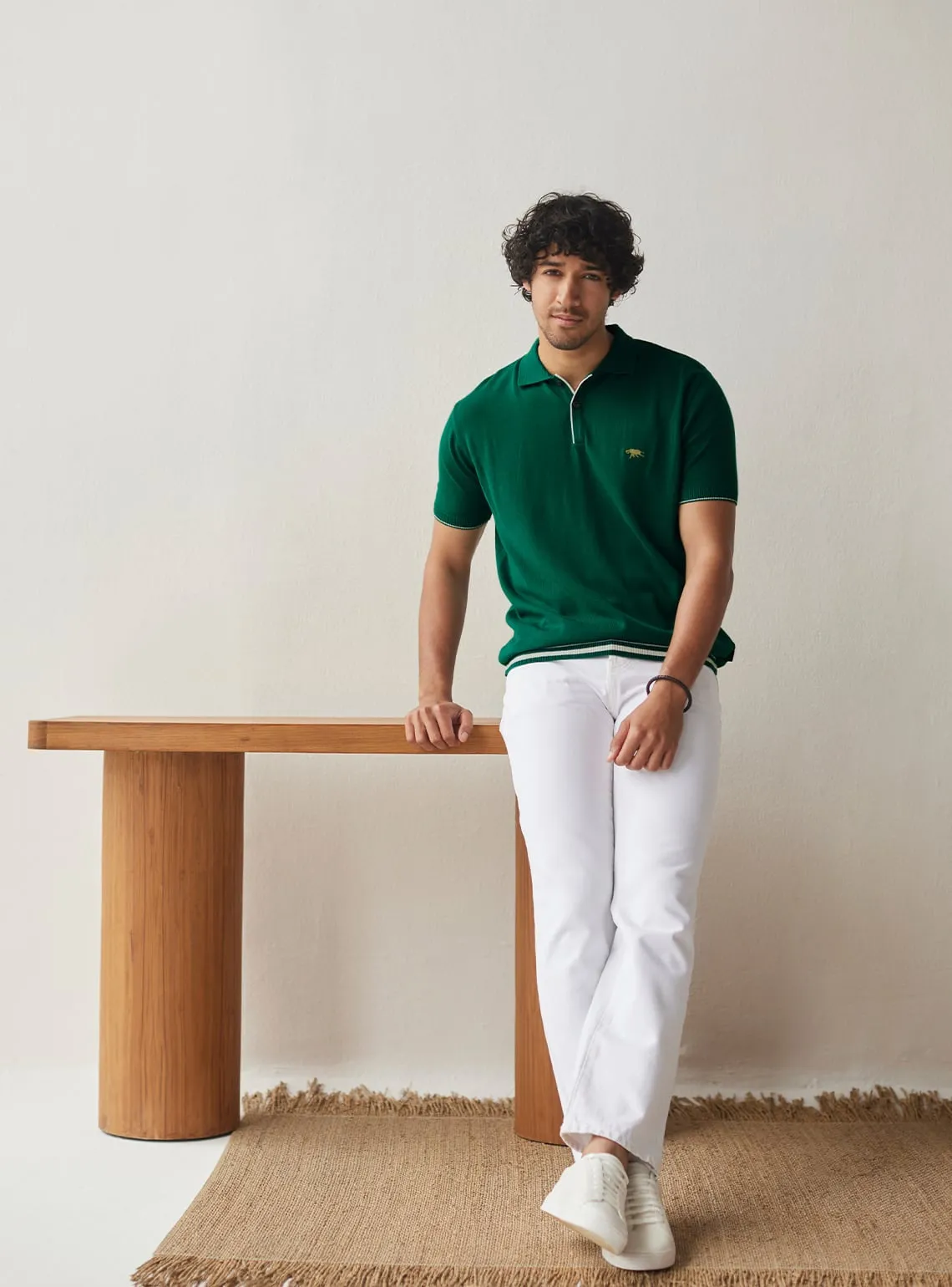 Shamrock White Tipping Polo