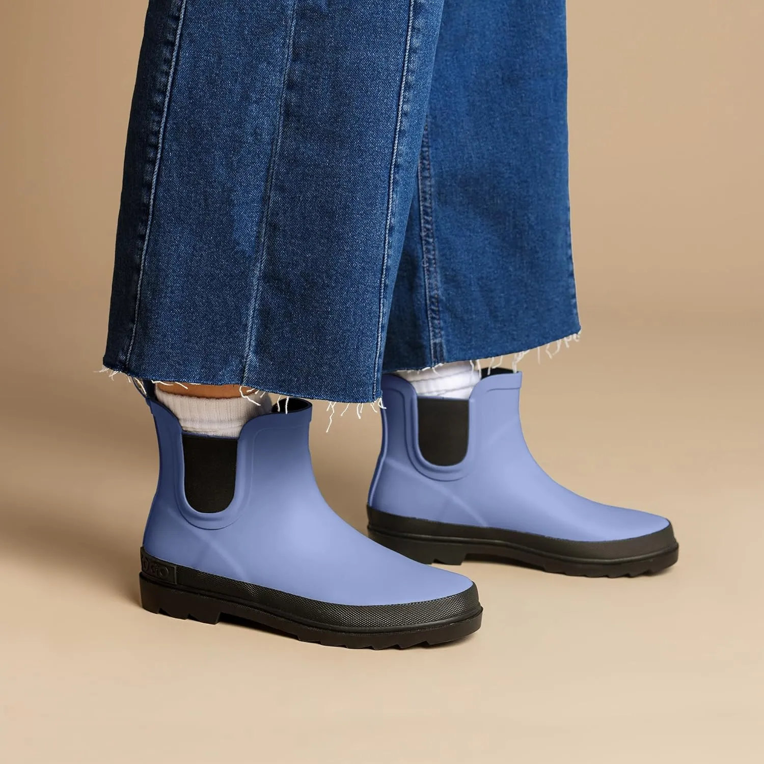 ShedRain Chelsea Rain Boot, Waterproof Ankle Rainboots for Women_P