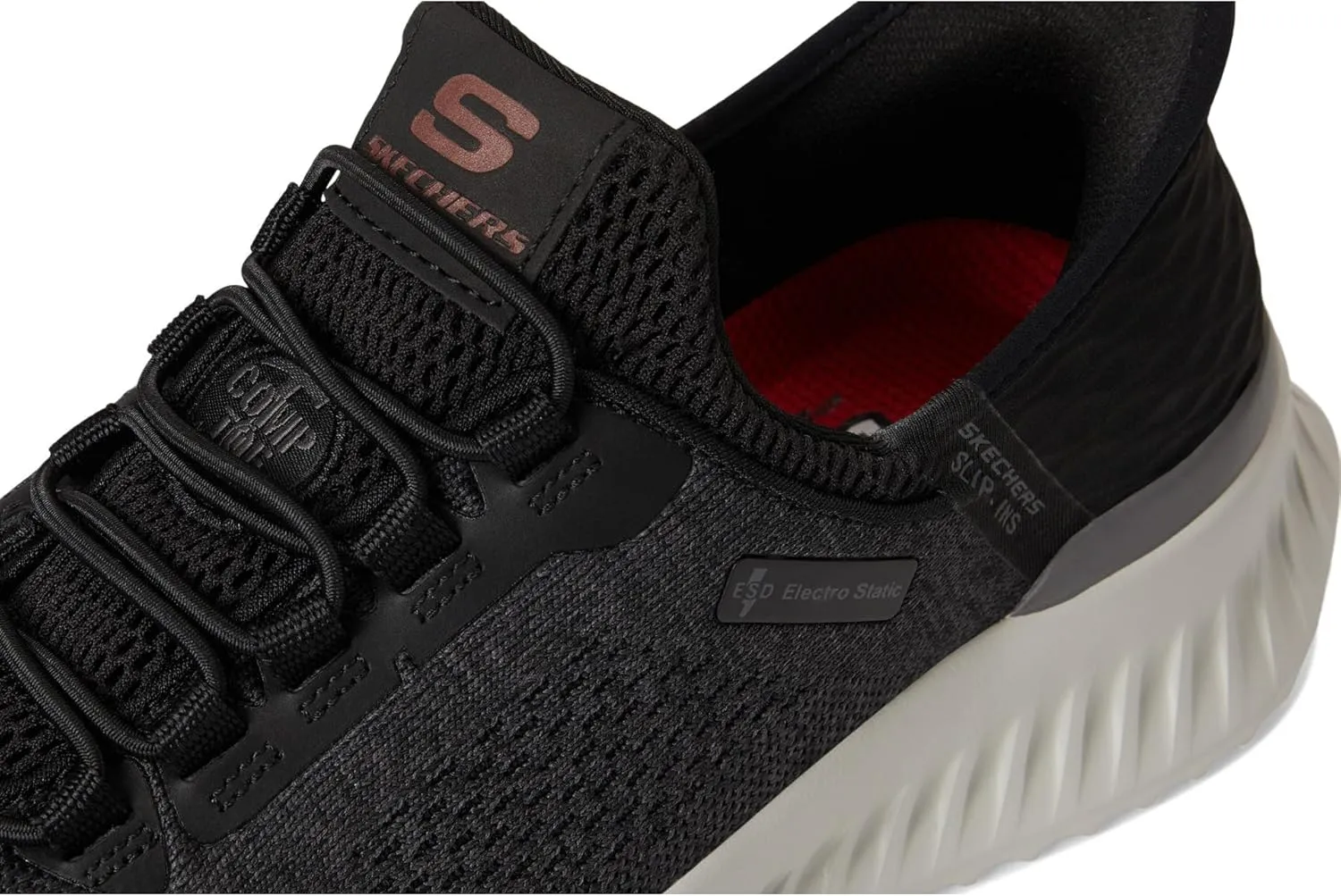 Skechers Men's Tilido ESD Comp Toe Sneaker