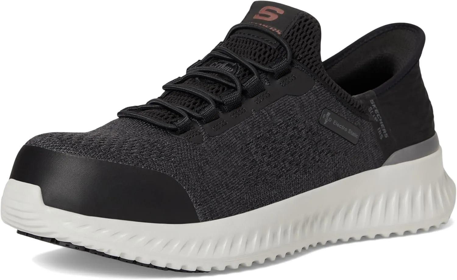 Skechers Men's Tilido ESD Comp Toe Sneaker