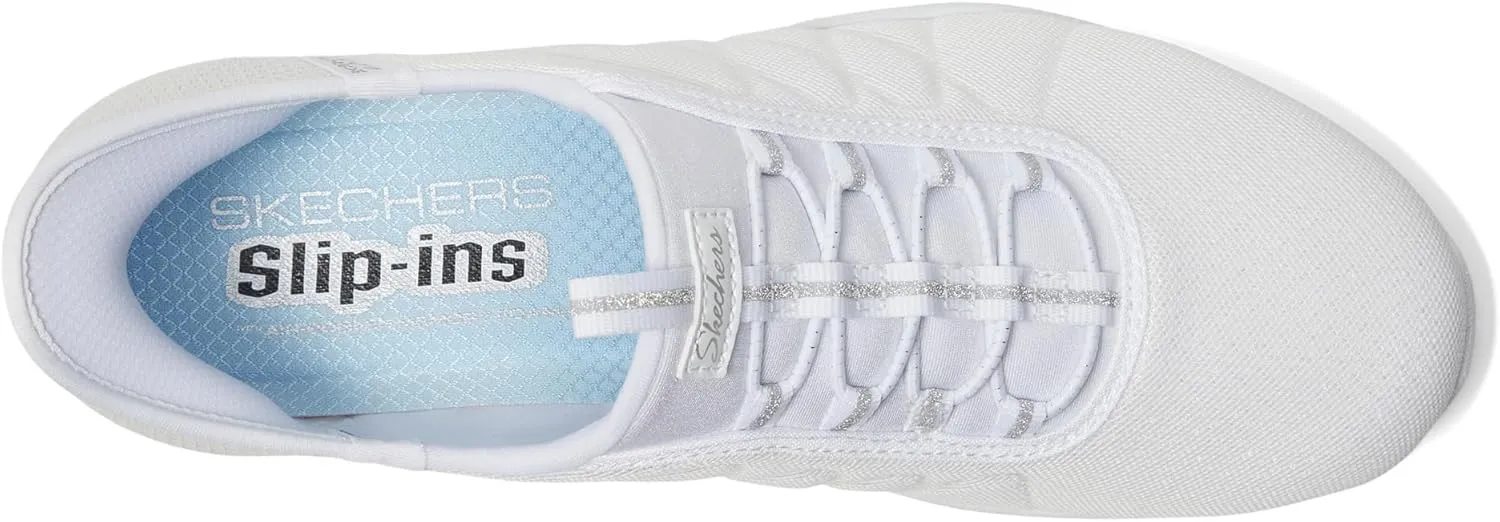 Skechers Women's Brilliance-Night Shift Hands Free Slip-ins Sneaker