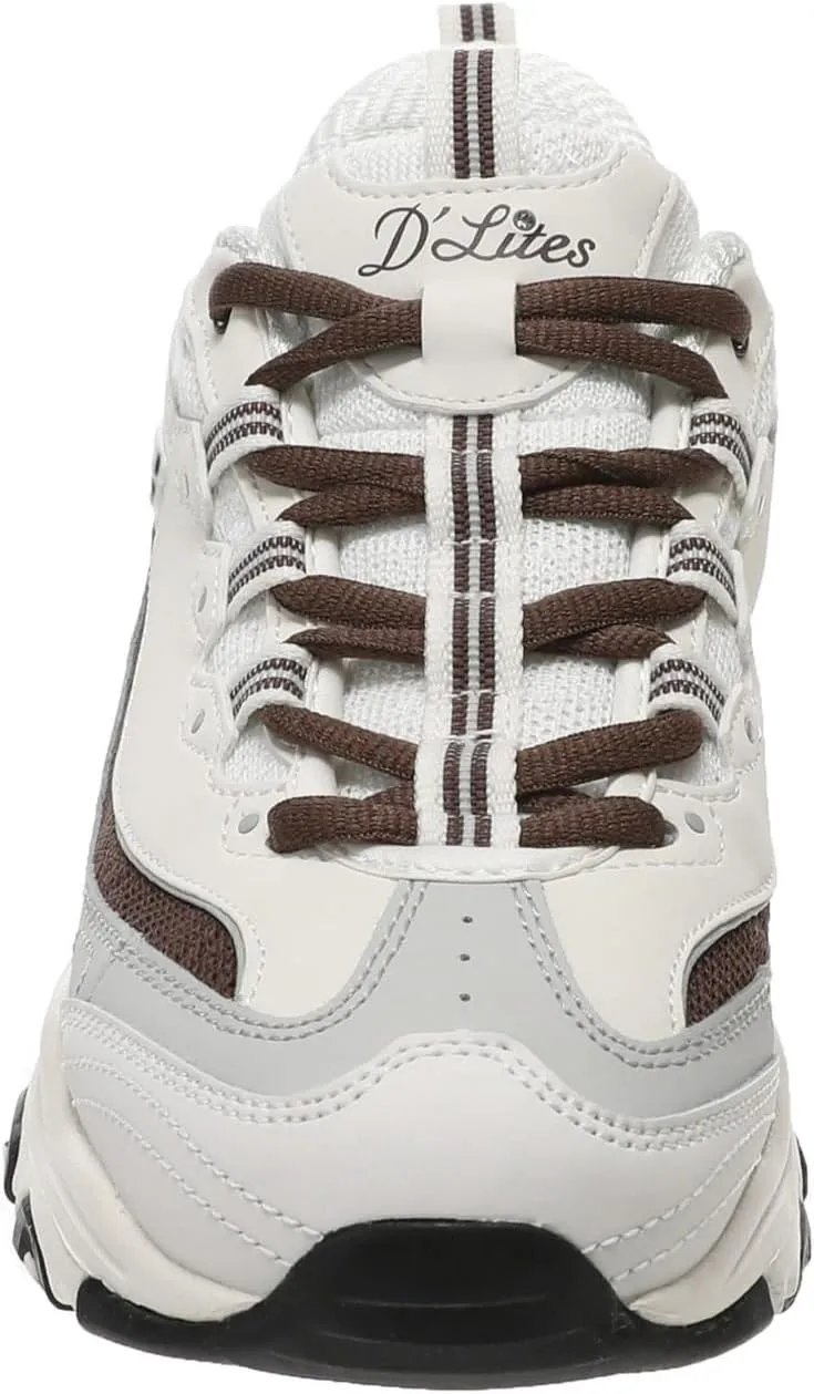 Skechers Women's D'Lites-Smooth Nostalgia, Hands Free Slip-ins Sneaker