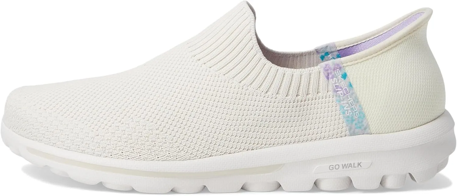 Skechers Women's Go Walk Travel Tahiti Sunset Hands Free Slip-ins Sneaker