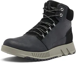 Skooba Design SOREL Men's Mac Hill Lite Mid Waterproof Boots - Black, Quarry - Size 7