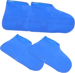 Small Boot Covers Besportable Waterproof Boot Cover Anti Slip Reusable for Rain Outdoor