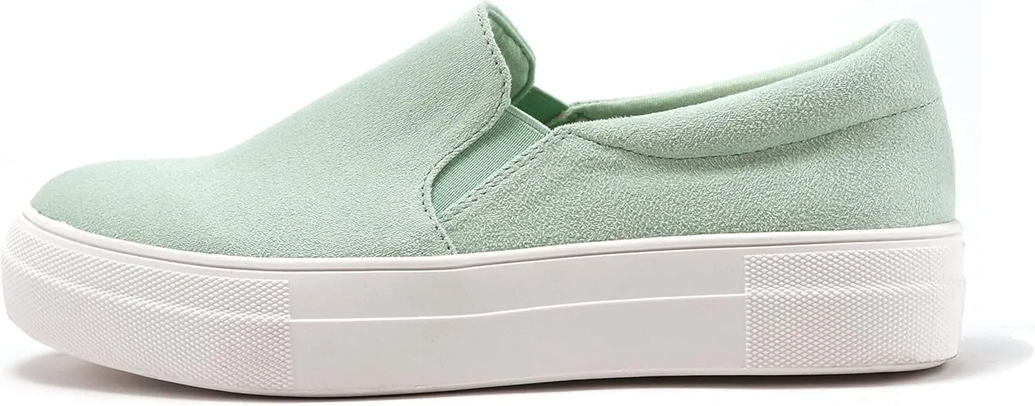 Soda TOPSHOE ave- Hike Platform Slip- On Sneaker w/Cushion Foam