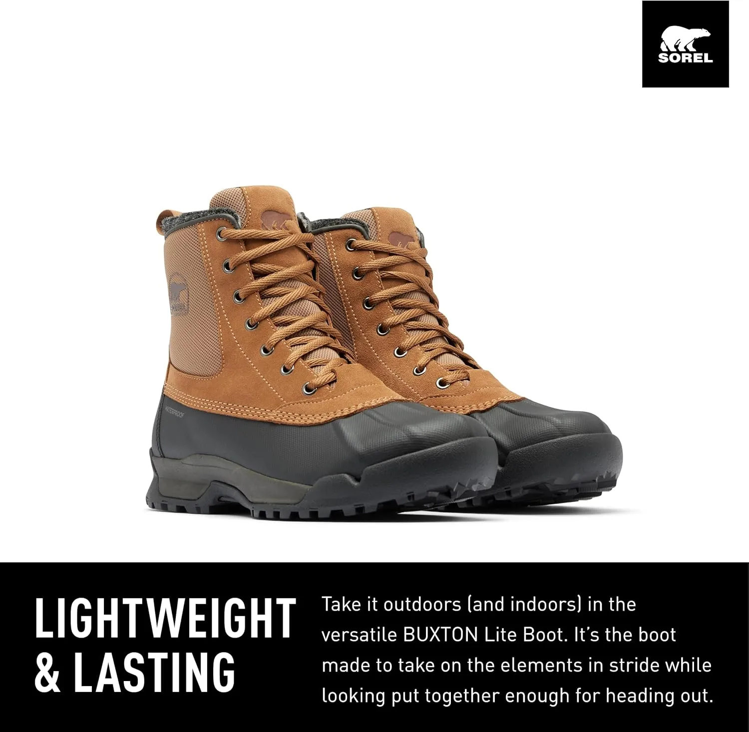 SOREL Men's Buxton Lite Waterproof Boot