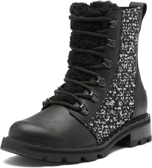 Sorel Women's Lennox Lace Cozy Rain Boot — Waterproof Suede Boots