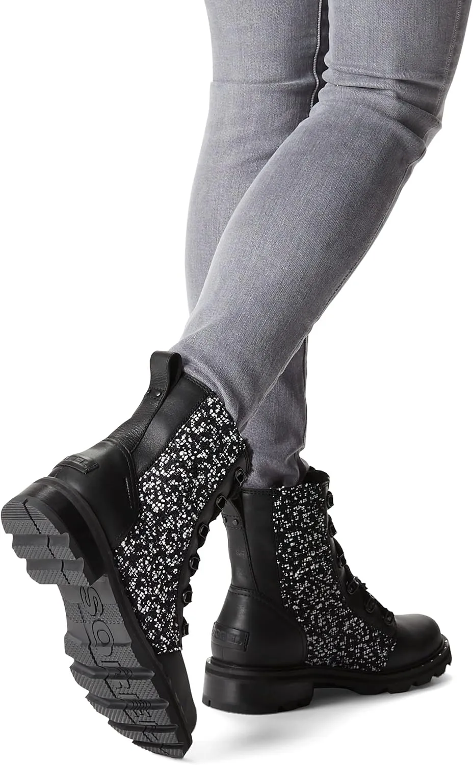 Sorel Women's Lennox Lace Cozy Rain Boot — Waterproof Suede Boots