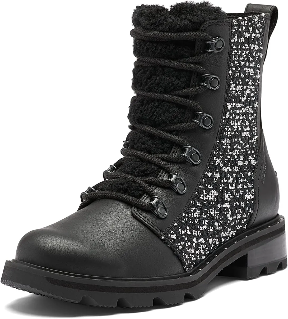 Sorel Women's Lennox Lace Cozy Rain Boot — Waterproof Suede Boots