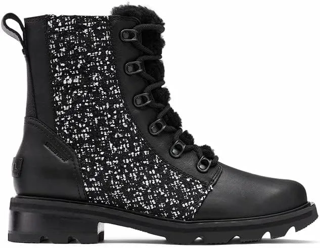 Sorel Women's Lennox Lace Cozy Rain Boot — Waterproof Suede Boots