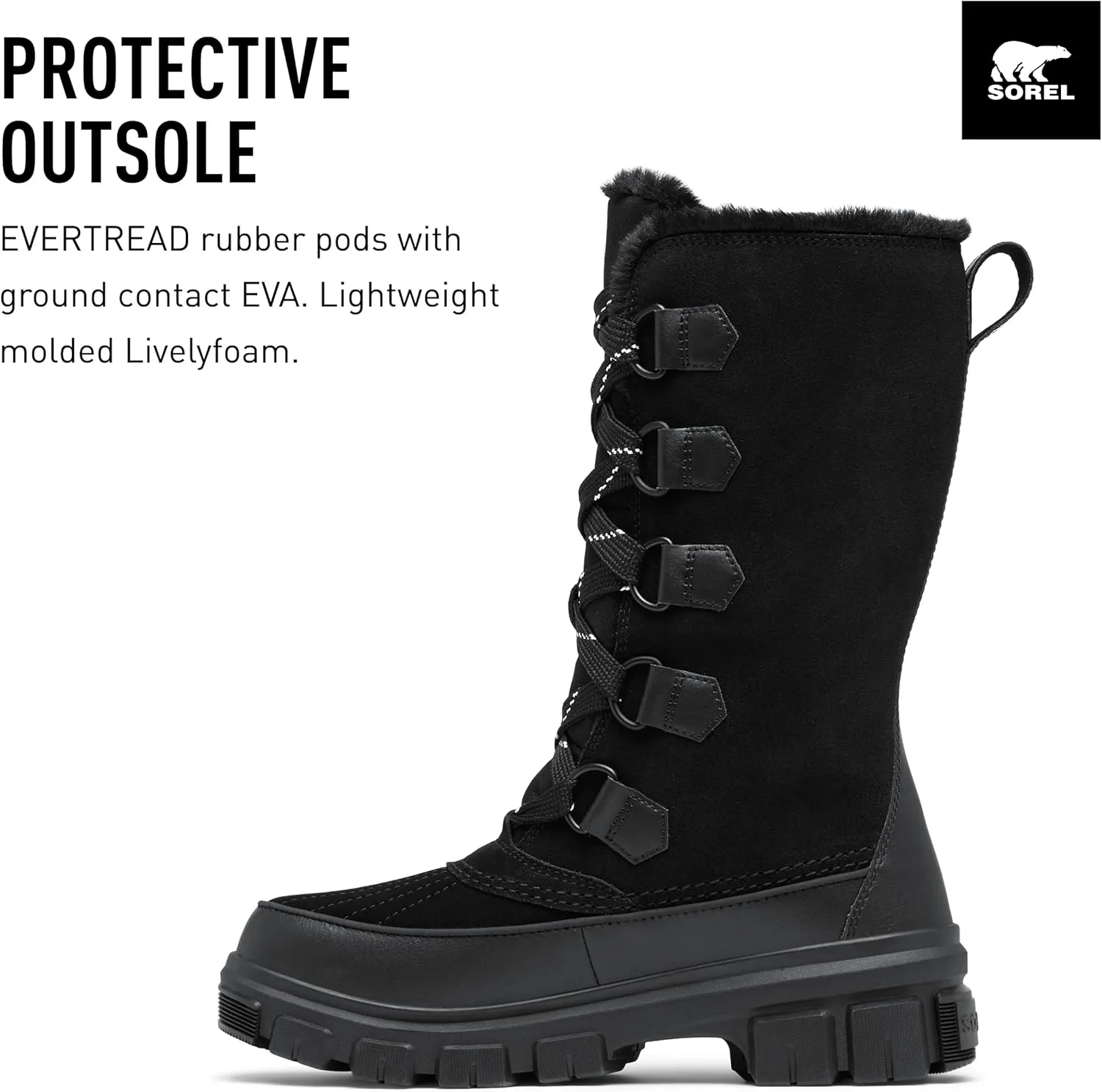 SOREL Women's Tivoli V Tall Waterproof Boot