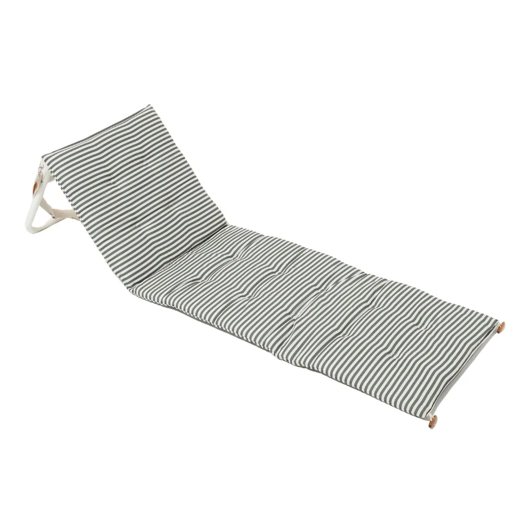 Sunnylife Reclining Beach Chair The Vacay Olive
