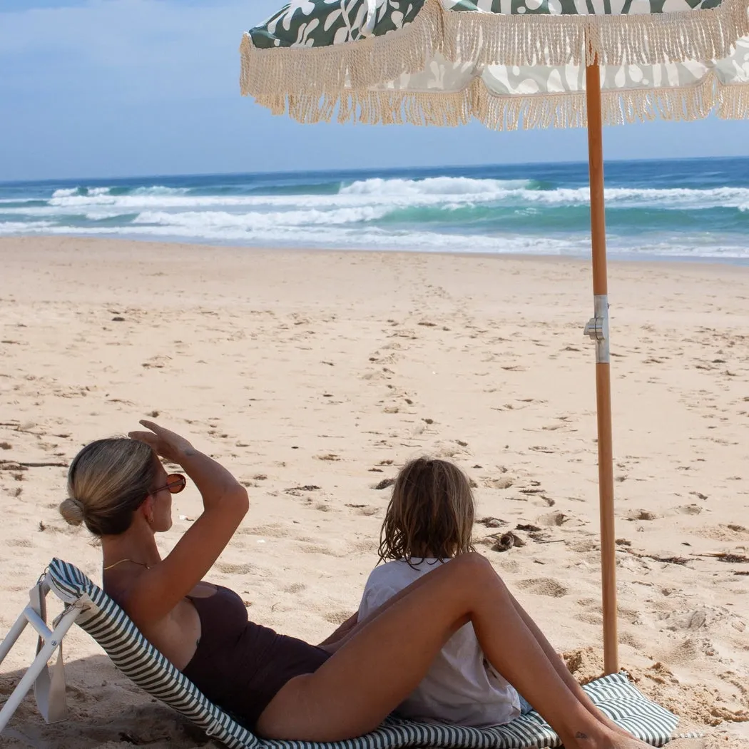 Sunnylife Reclining Beach Chair The Vacay Olive