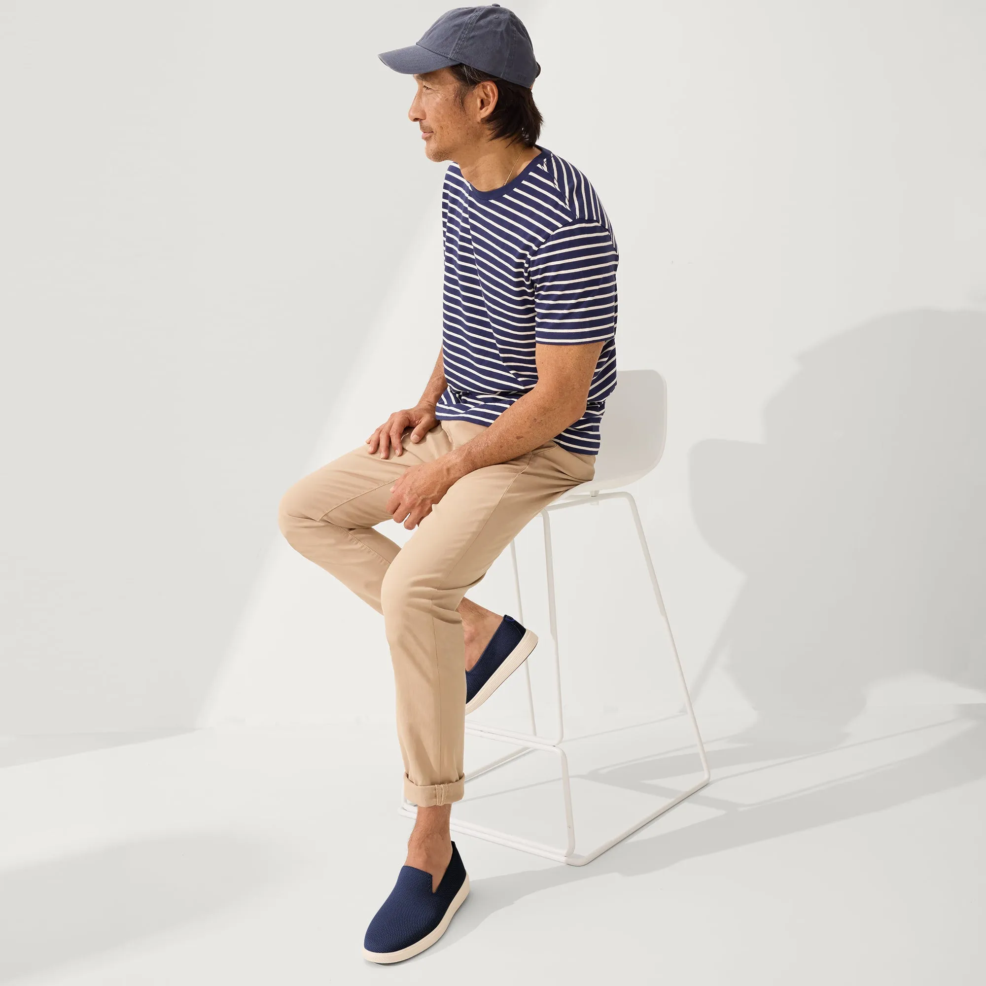 The Ravello Slip On Sneaker - Dark Navy