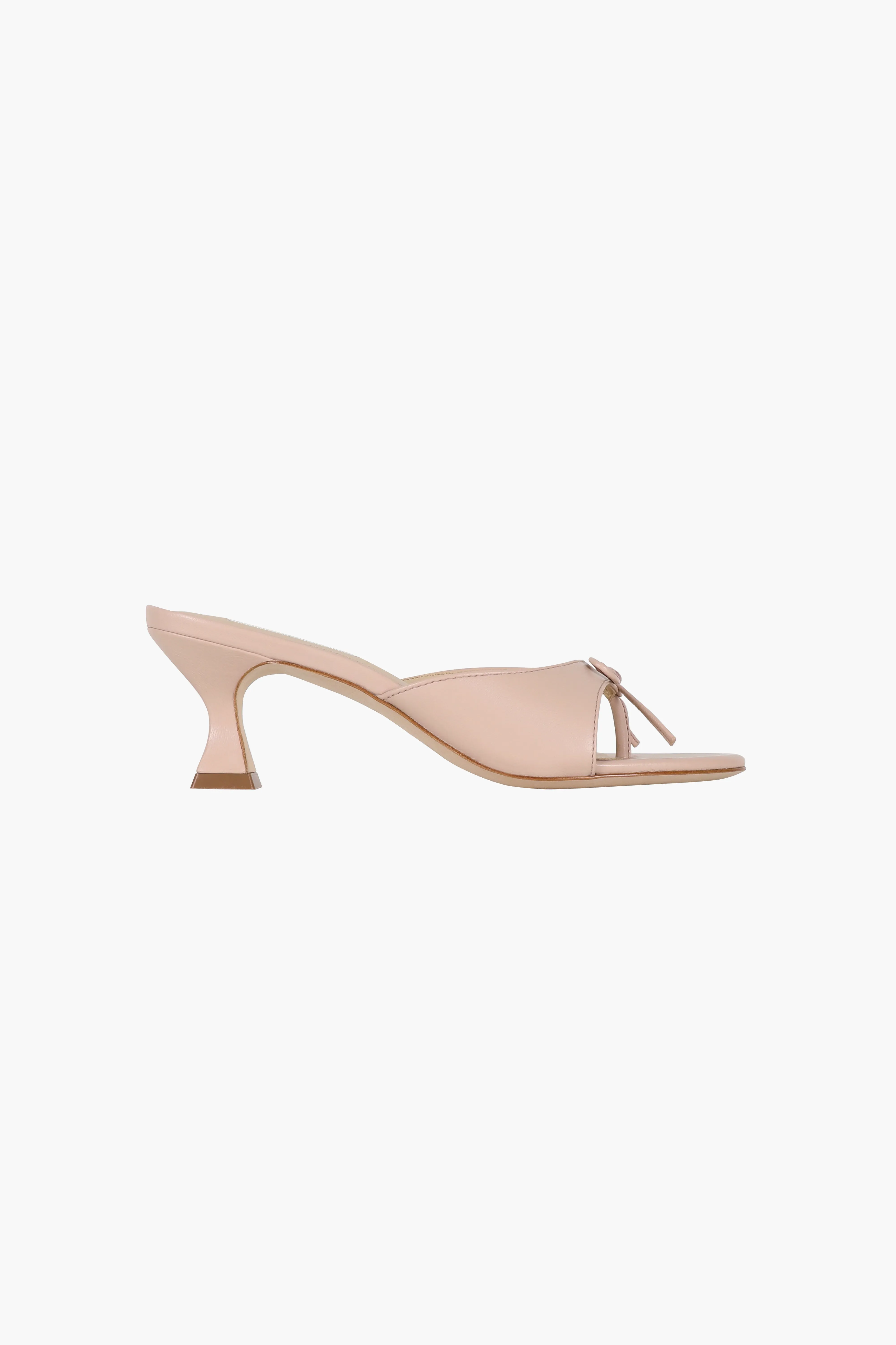 THONG MULE 60 IN BALLET NAPPA