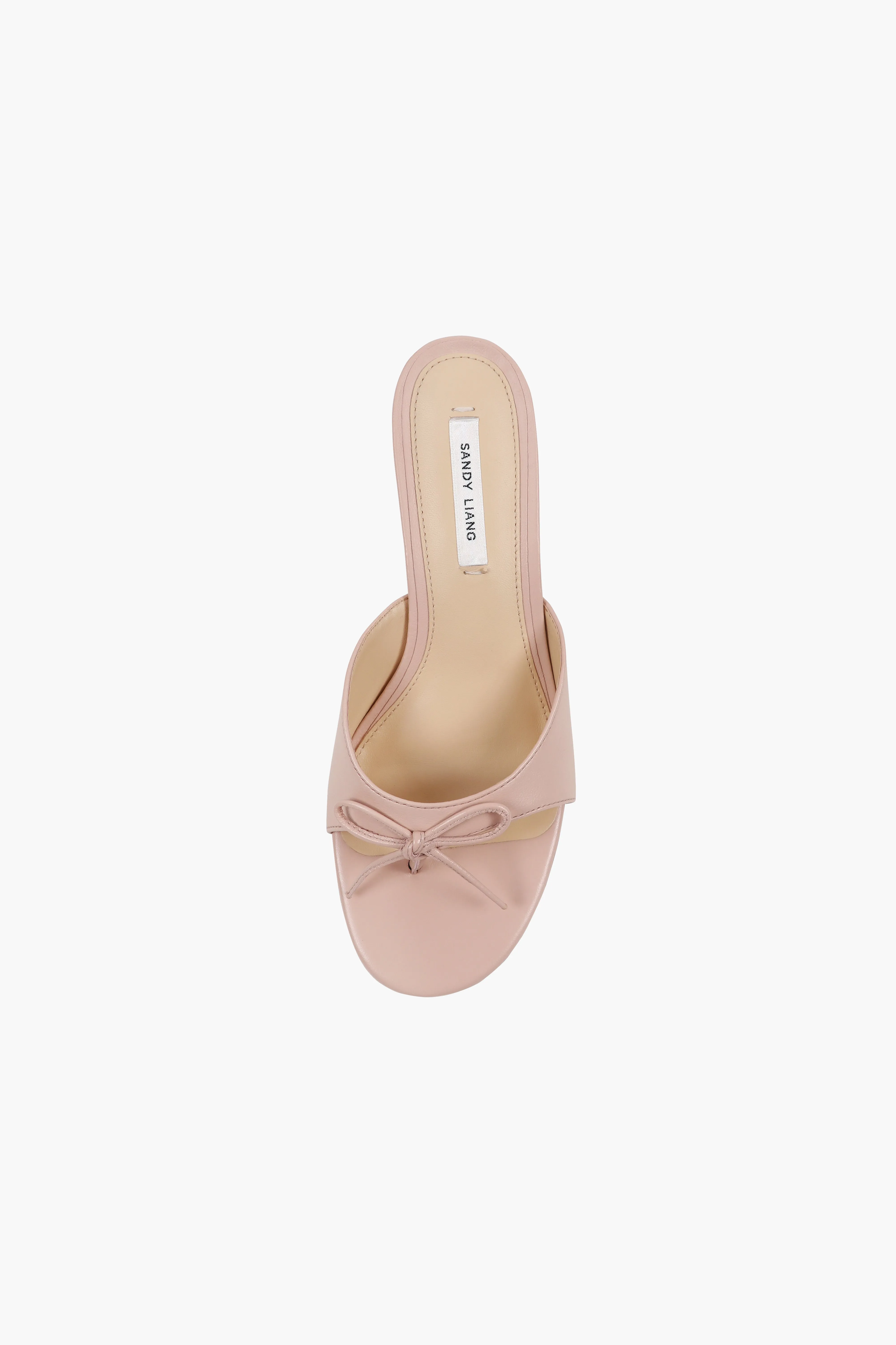 THONG MULE 60 IN BALLET NAPPA